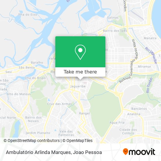 Ambulatório Arlinda Marques map