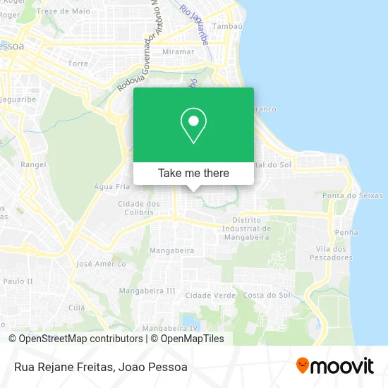 Rua Rejane Freitas map