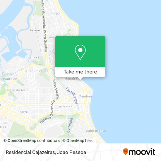 Residencial Cajazeiras map