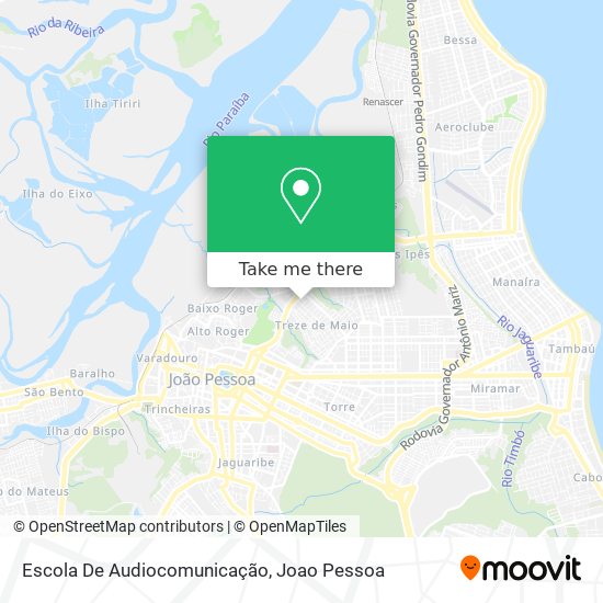 Escola De Audiocomunicação map