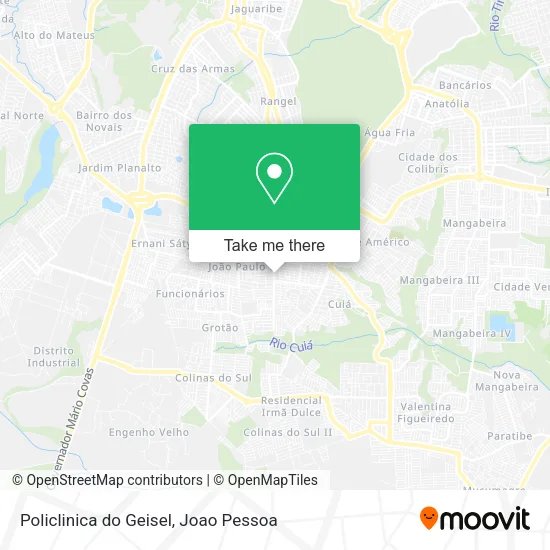 Policlinica do Geisel map