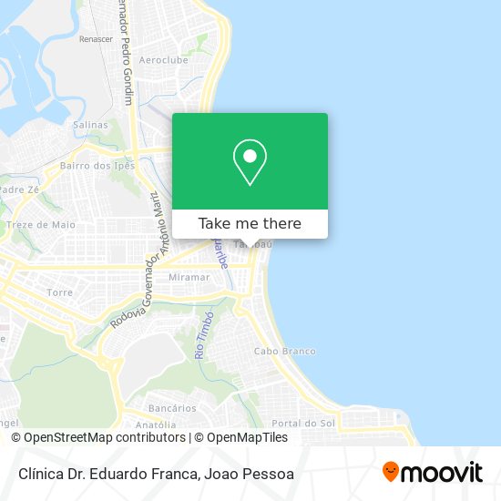Clínica Dr. Eduardo Franca map