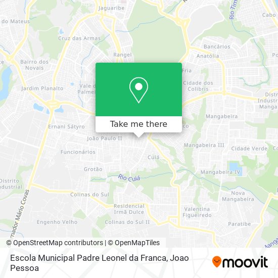 Escola Municipal Padre Leonel da Franca map