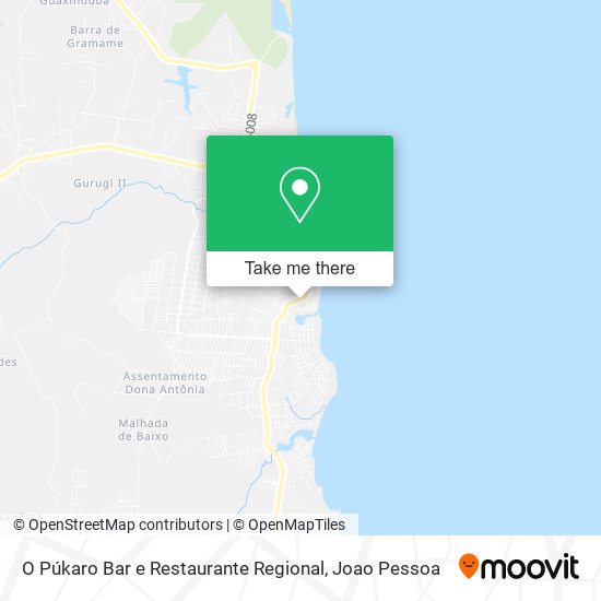 O Púkaro Bar e Restaurante Regional map