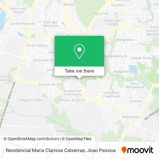 Residencial Maria Clarisse Calserras map