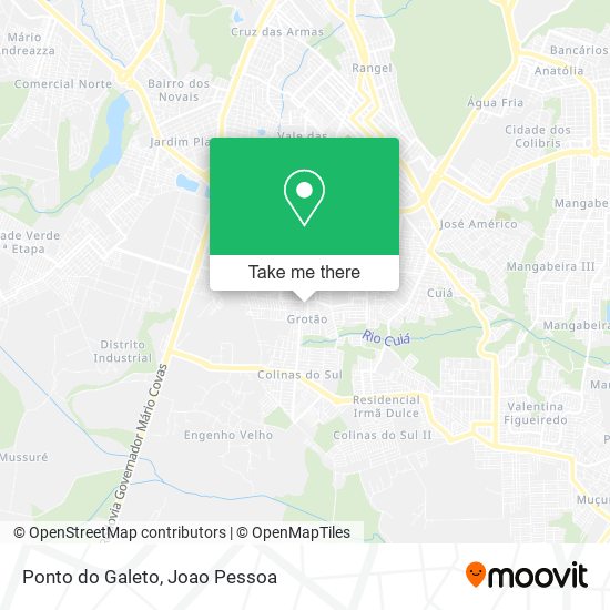 Ponto do Galeto map