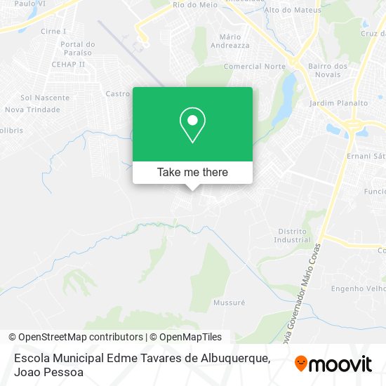 Escola Municipal Edme Tavares de Albuquerque map