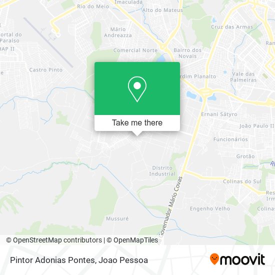 Pintor Adonias Pontes map