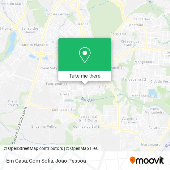 Em Casa, Com Sofia map