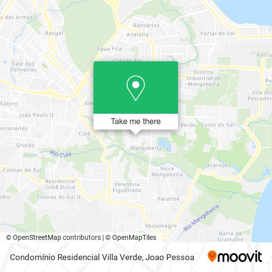 Condomínio Residencial Villa Verde map