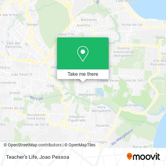 Teacher's Life map