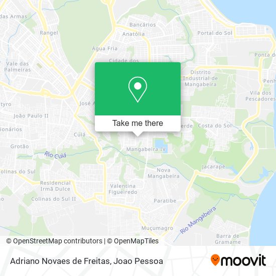 Adriano Novaes de Freitas map