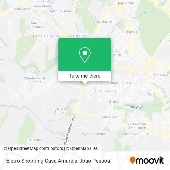 Eletro Shopping Casa Amarela map