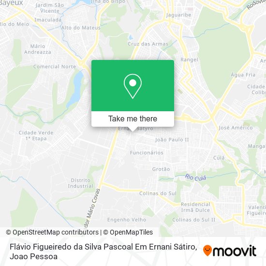 Mapa Flávio Figueiredo da Silva Pascoal Em Ernani Sátiro