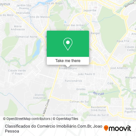 Classificados do Comércio Imobiliário.Com.Br map