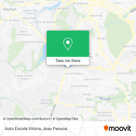 Auto Escola Vitória map