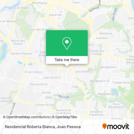 Residencial Roberta Bianca map