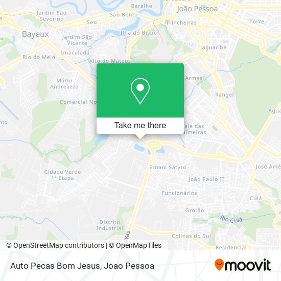 Auto Pecas Bom Jesus map