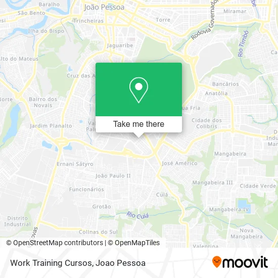 Work Training Cursos map