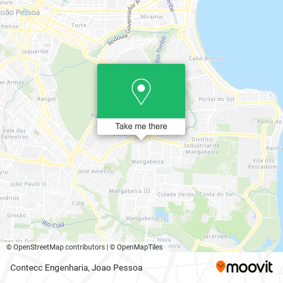 Contecc Engenharia map