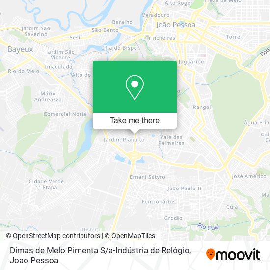 Dimas de Melo Pimenta S / a-Indústria de Relógio map