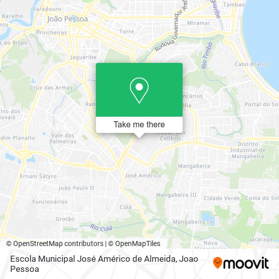Escola Municipal José Américo de Almeida map