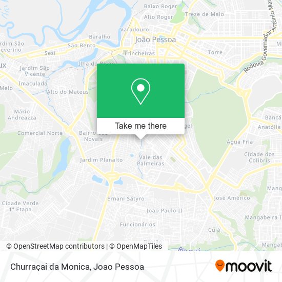 Churraçai da Monica map