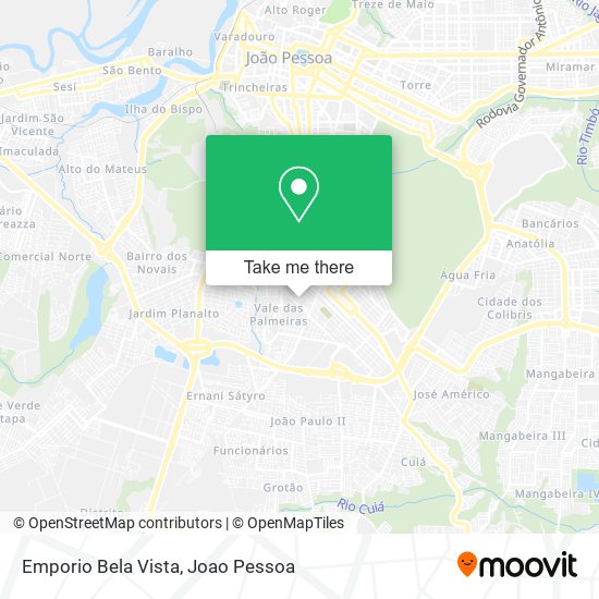 Emporio Bela Vista map