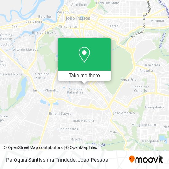 Paróquia Santíssima Trindade map