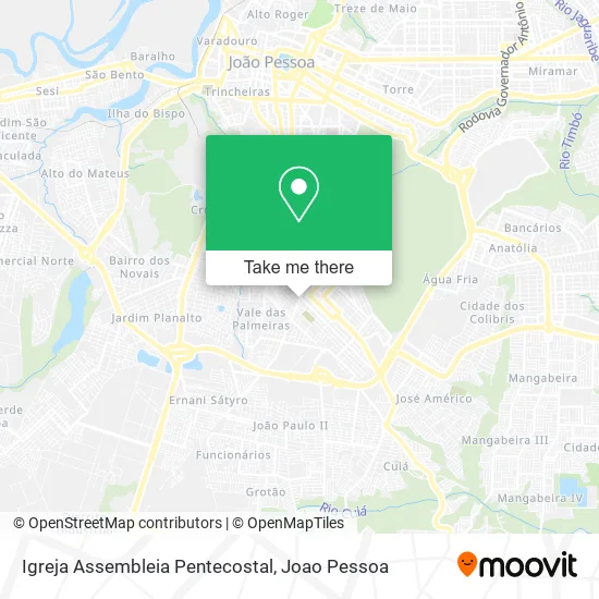 Igreja Assembleia Pentecostal map