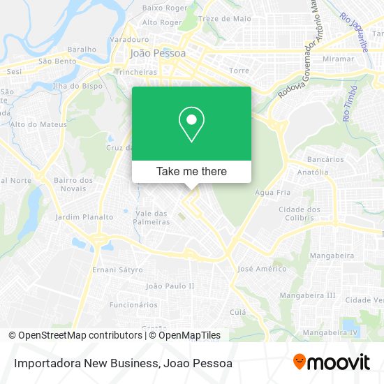 Importadora New Business map