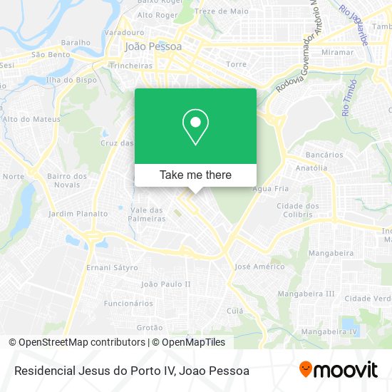 Residencial Jesus do Porto IV map