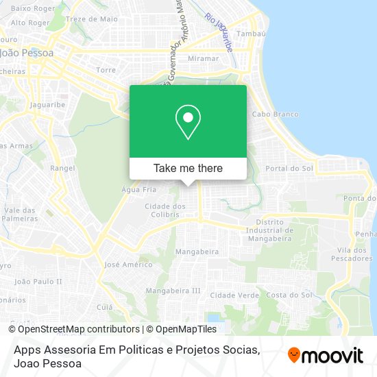 Apps Assesoria Em Politicas e Projetos Socias map