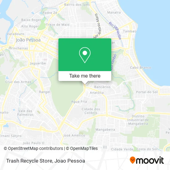 Trash Recycle Store map