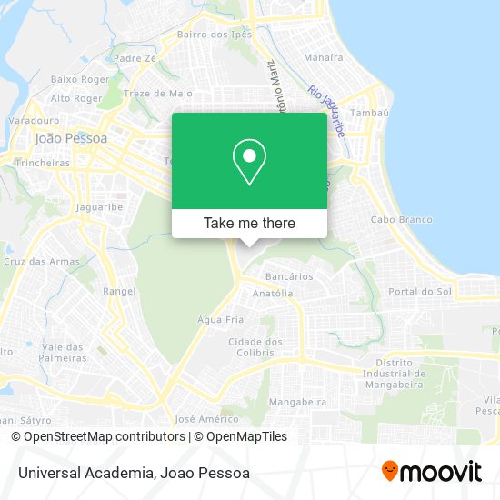 Universal Academia map