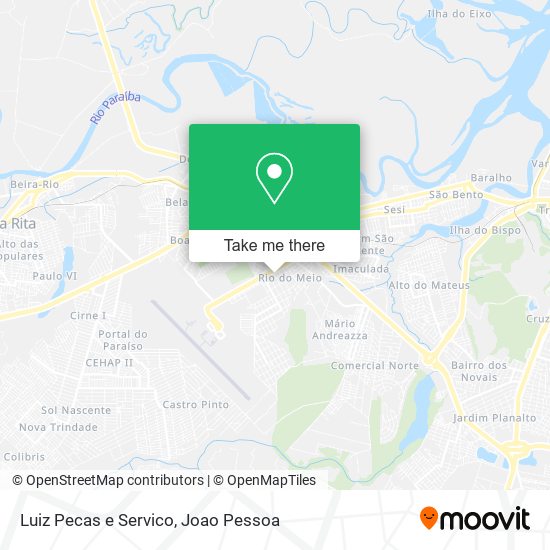 Luiz Pecas e Servico map