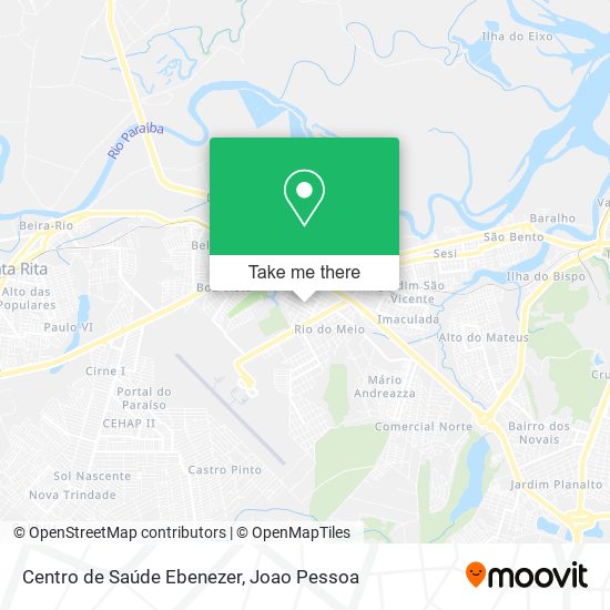 Centro de Saúde Ebenezer map