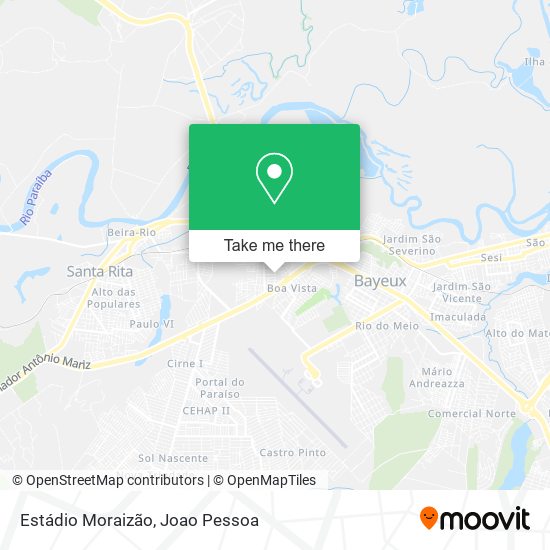 Estádio Moraizão map