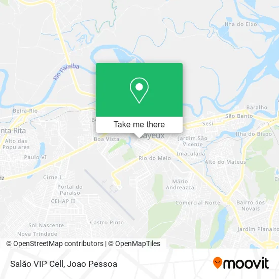 Salão VIP Cell map