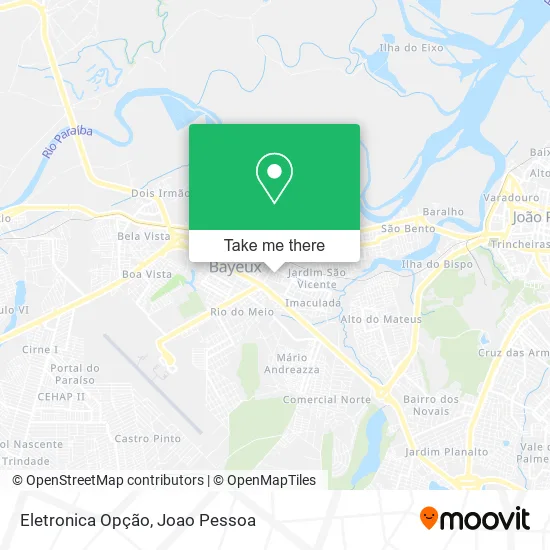Eletronica Opção map