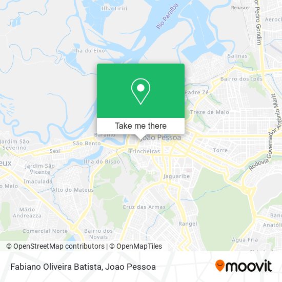 Fabiano Oliveira Batista map