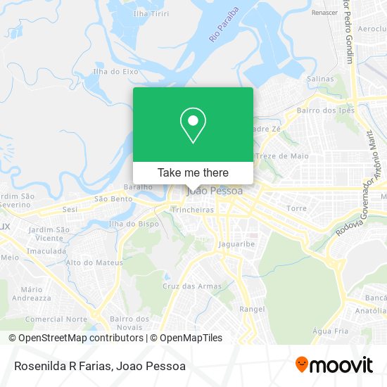 Rosenilda R Farias map