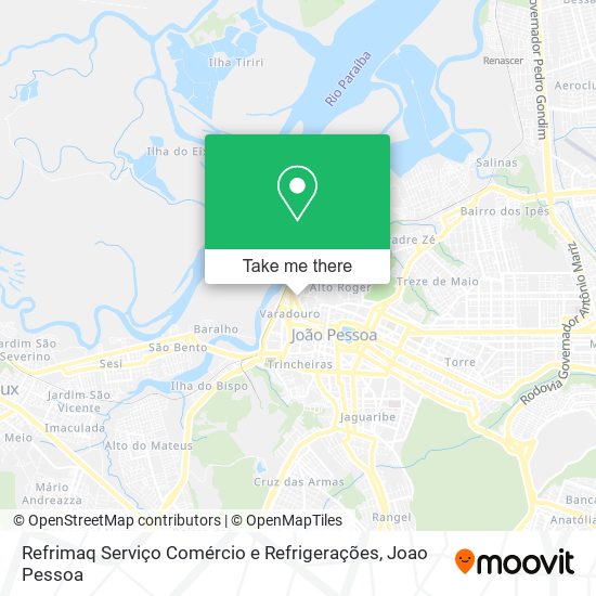 Refrimaq Serviço Comércio e Refrigerações map
