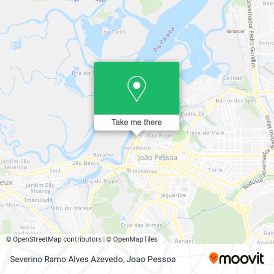 Severino Ramo Alves Azevedo map