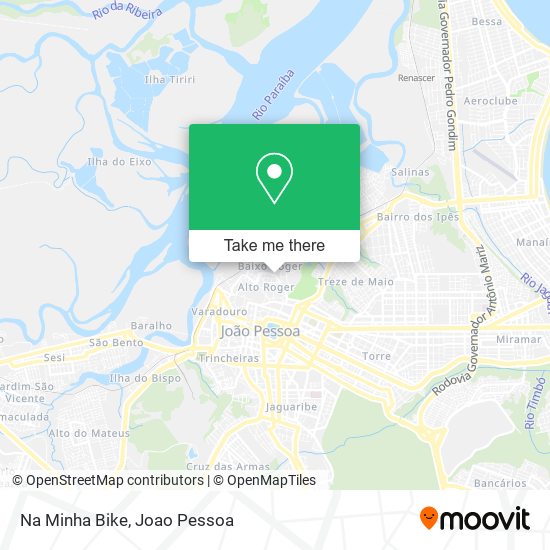 Na Minha Bike map