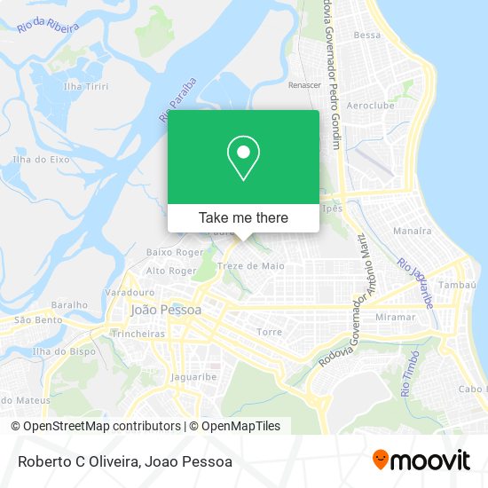 Roberto C Oliveira map