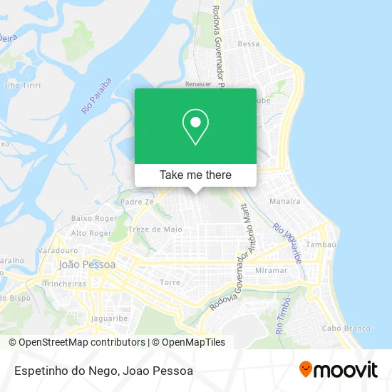 Espetinho do Nego map