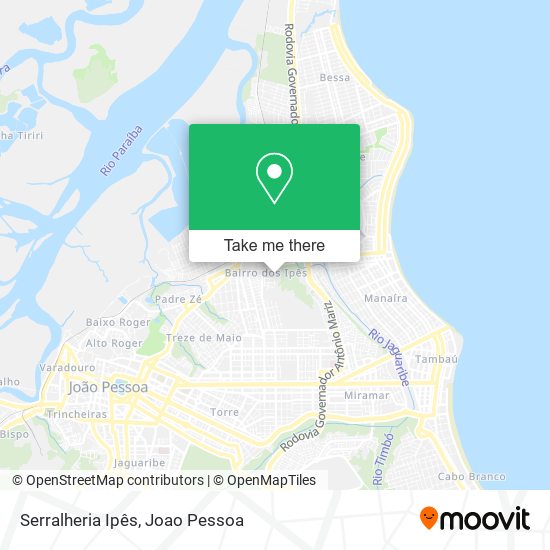 Serralheria Ipês map