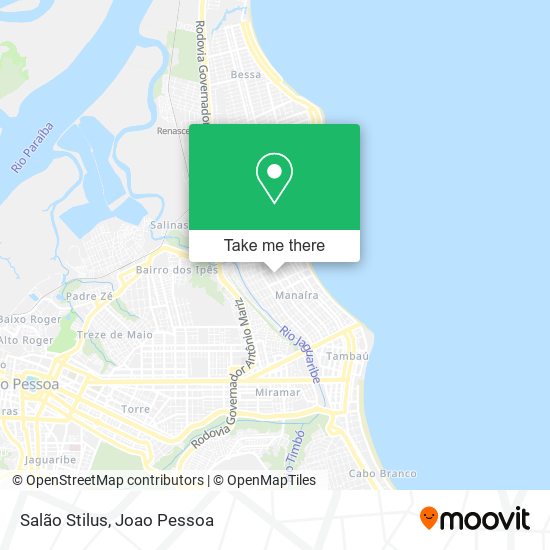Salão Stilus map