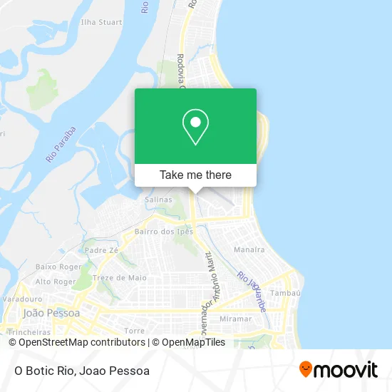 O Botic Rio map